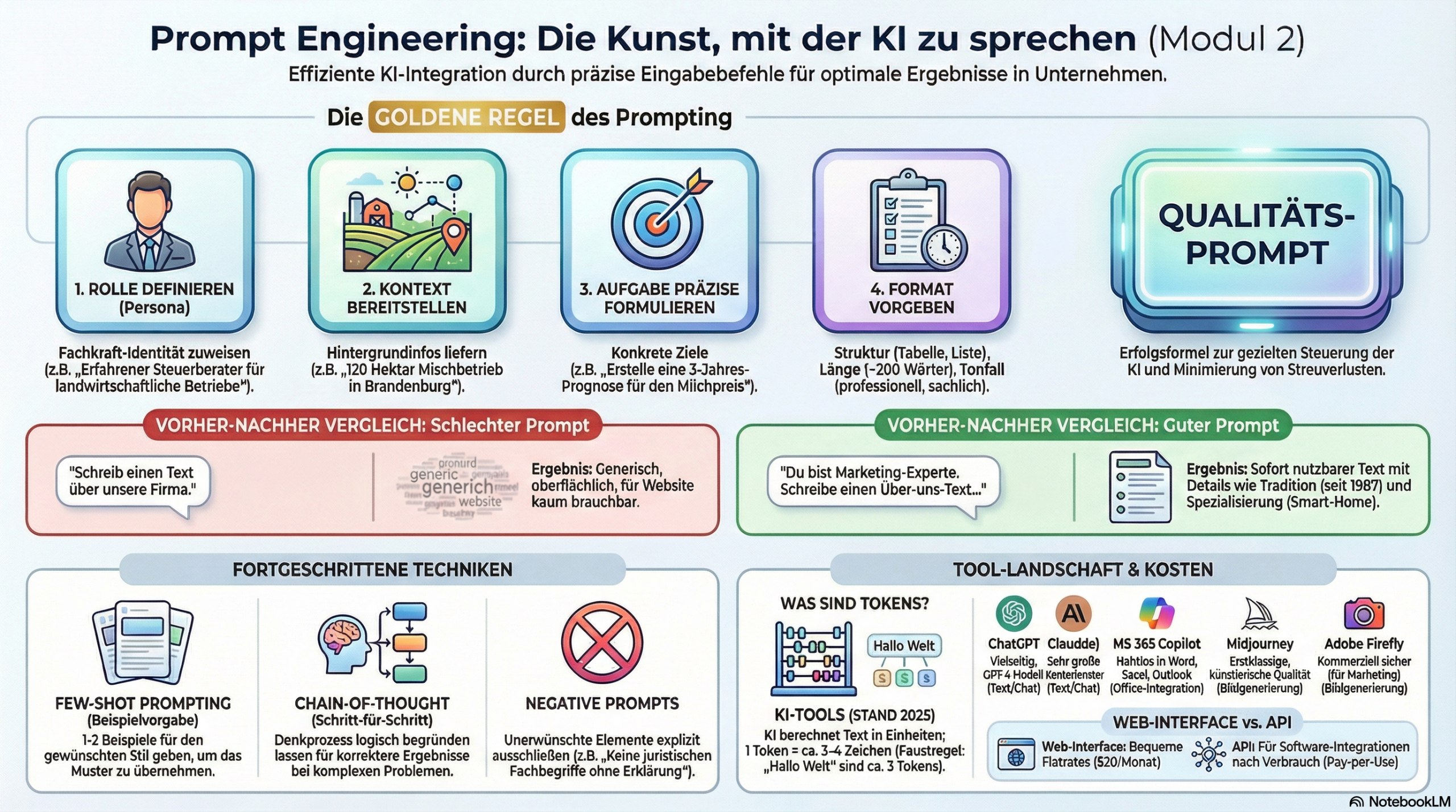 Lernziele Modul 2 - Prompt Engineering