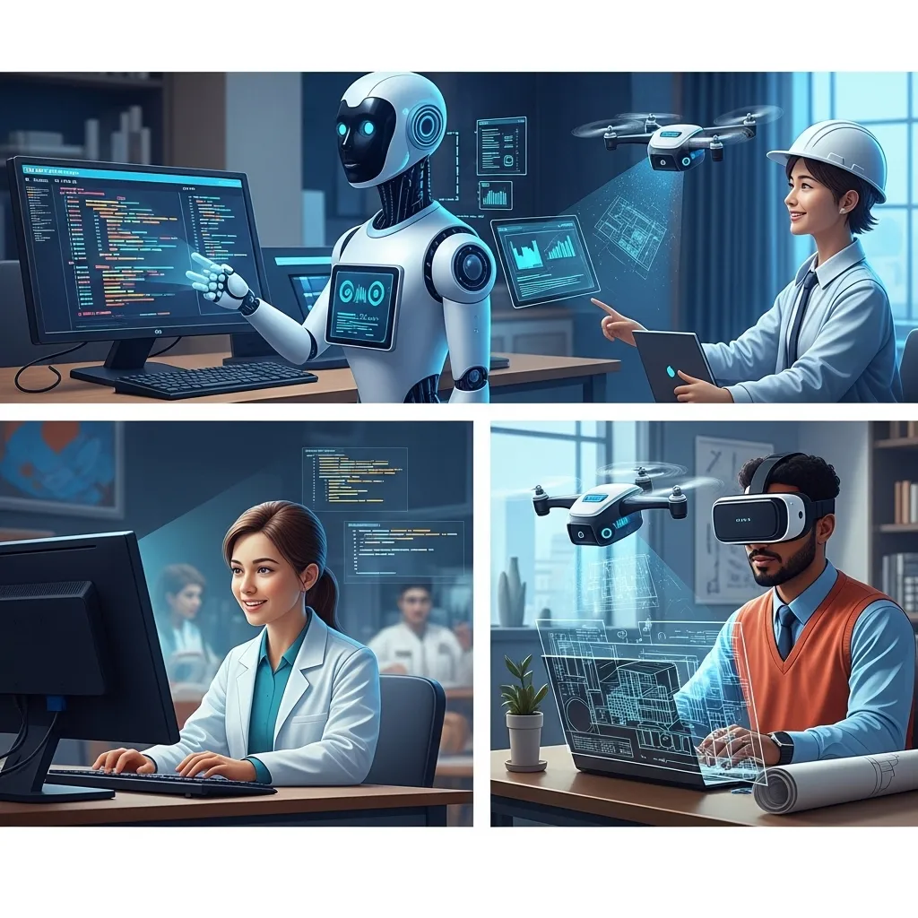 Zusammenarbeit zwischen Menschen und KI